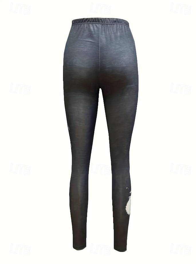 Per donna Leggings Punk Attivo Vacanza Lunghezza intera Vita Alta Grafico Animale Gatto Stampa 3D Asciugatura Rapida Traspirabilità Morbido Elasticizzato All'aperto Casa Casual Nero Bianco Arcobaleno del 2025 a $19.99 –P12