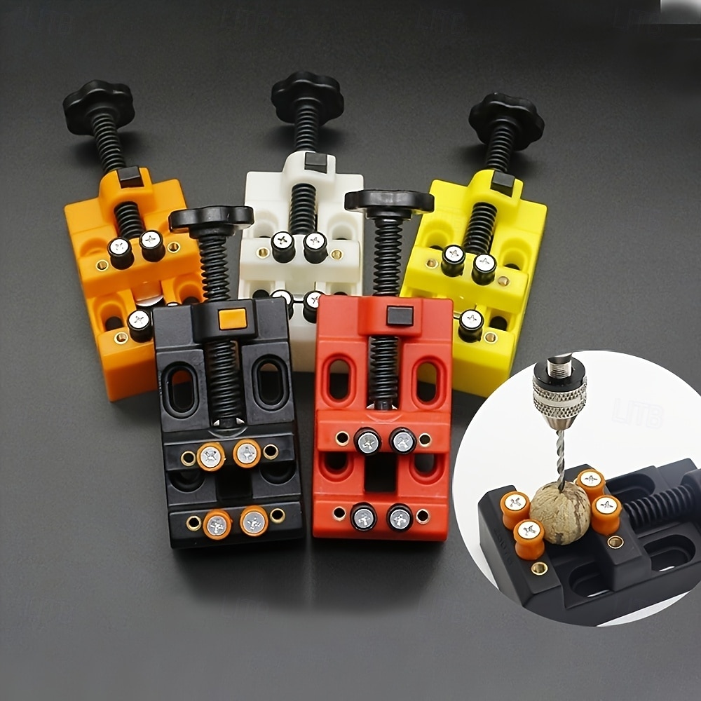 1 kpl miniporapuristimen puristin korujen ja askartelun tekemiseen, pikasäätöinen 0-2 tuuman (0-5,3 cm) abs-muovista valmistettu ruuvipenkki oliivinvihreällä bodhi-helmiotteella, tarkkuusporaus 2026 - $52.99 –P2