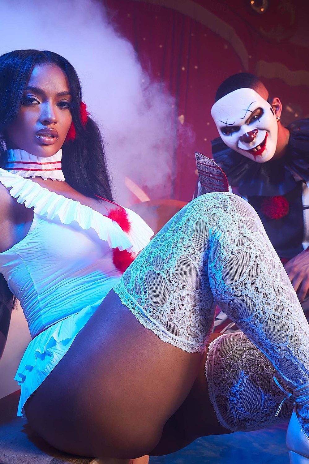 Klaun Pennywise předvečer Všech svatých Kostým To Horor Sexy kostým Dospělé Dámské předvečer Všech svatých Karneval Výkon Párty Jednoduché Halloweenské kostýmy Oblékněte se 2025 - $40.99 –P10