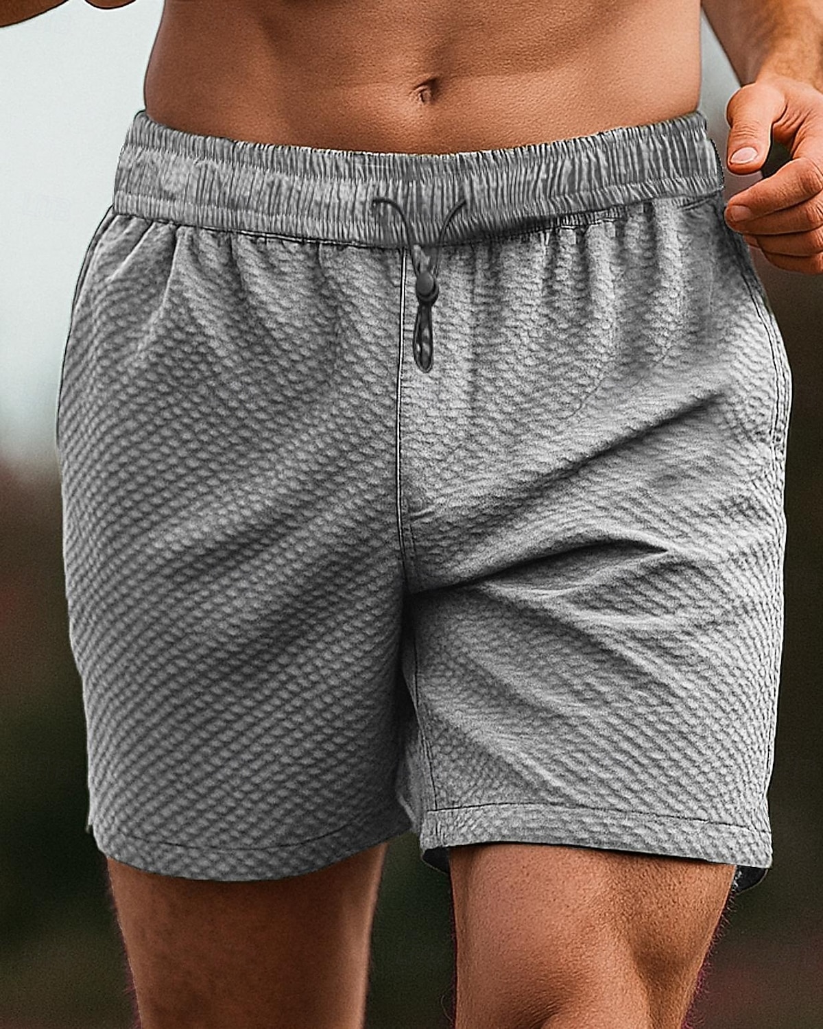 Муж. Шорты для бега спортивные шорты Лето На открытом воздухе Стандартный Быстровысыхающий Легкость Эластичный Дышащий Шорты Эластичная талия Черный Белый Теннис Гольф Бег M L XL XXL XXXL 2026 - $18.99 –P6