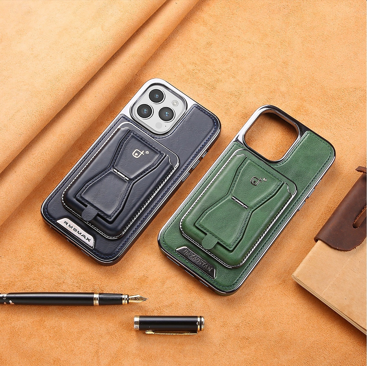 téléphone Coque Pour Samsung Galaxy S25 S25 Plus S25 Ultra S24 S24 Ultra Plus S23 Ultra Plus Coque Arrière avec Support Emplacement Carte Antichoc Rétro TPU faux cuir de 2025 ? $31.99 –P1