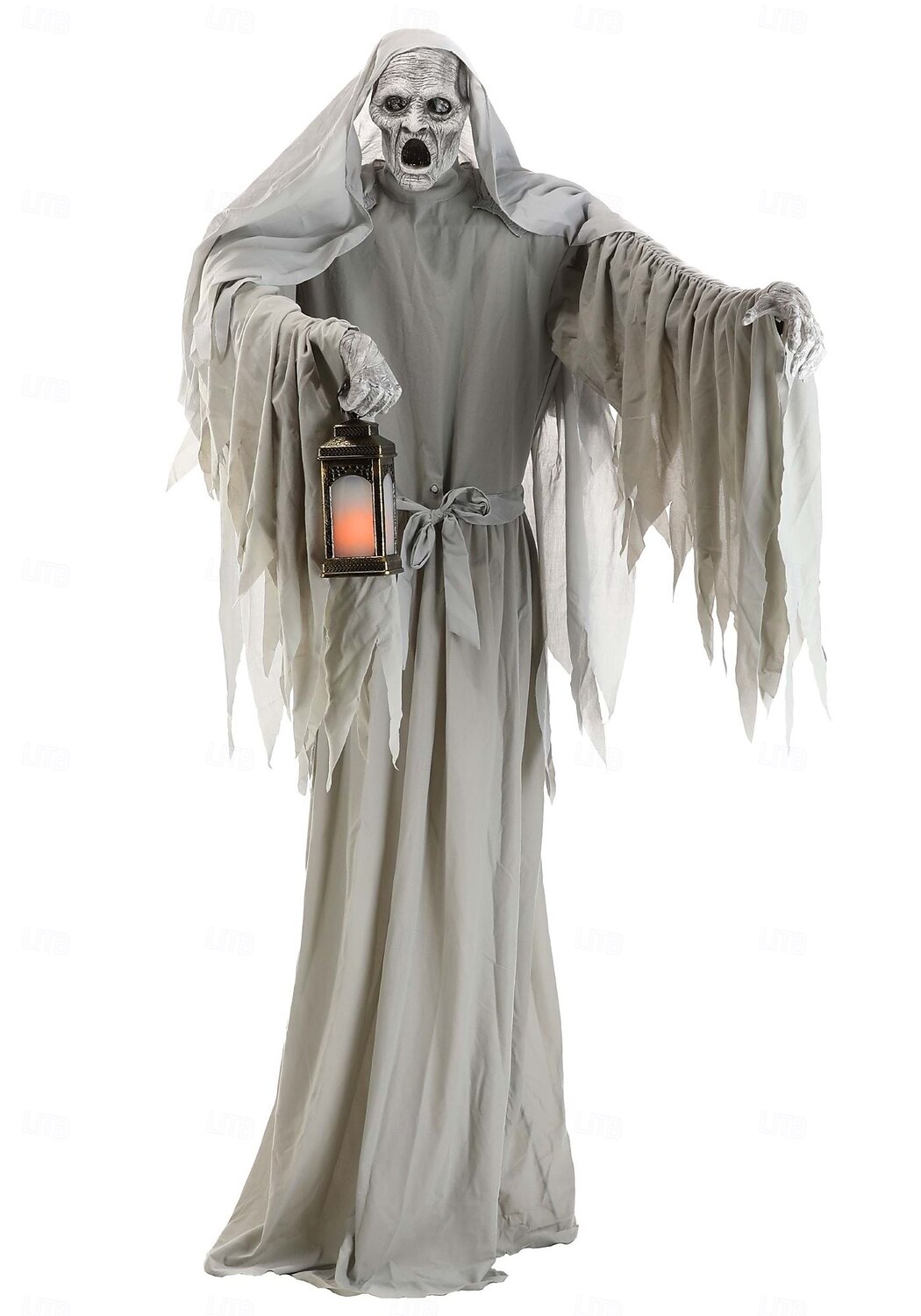 2,1 m animatronische Halloween-Dekoration „Frederick das schwebende Phantom“ 2025 - $1111.39 –P8