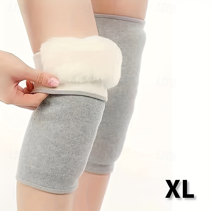 aquecedores de pernas quentes de lã espessada para homens e mulheres, proteção contra o frio no outono e inverno de 2025 por $20.99 –P12