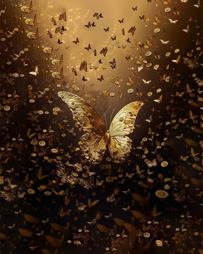 Dziewczyny ' 3D Motyl Sukienka Długi rękaw Lato Wiosna Urlop Codzienny Święto Księżniczka Piękny Słodkie Dzieci 4-12 lat Codzienne sukienki Sukienka A line Do kolan Regularny 2025 - $16.99 –P5