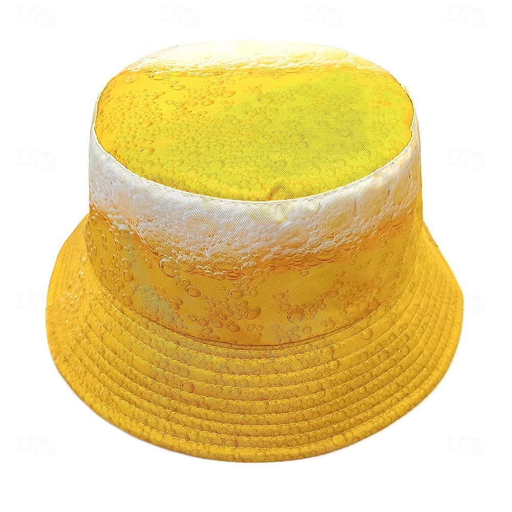 Oktoberfest Hut Fischermütze Bier Bayerisch Deutsch München Wiesn Herren Karneval Party Stoff im traditionellen Stil 2026 - $17.49 –P3