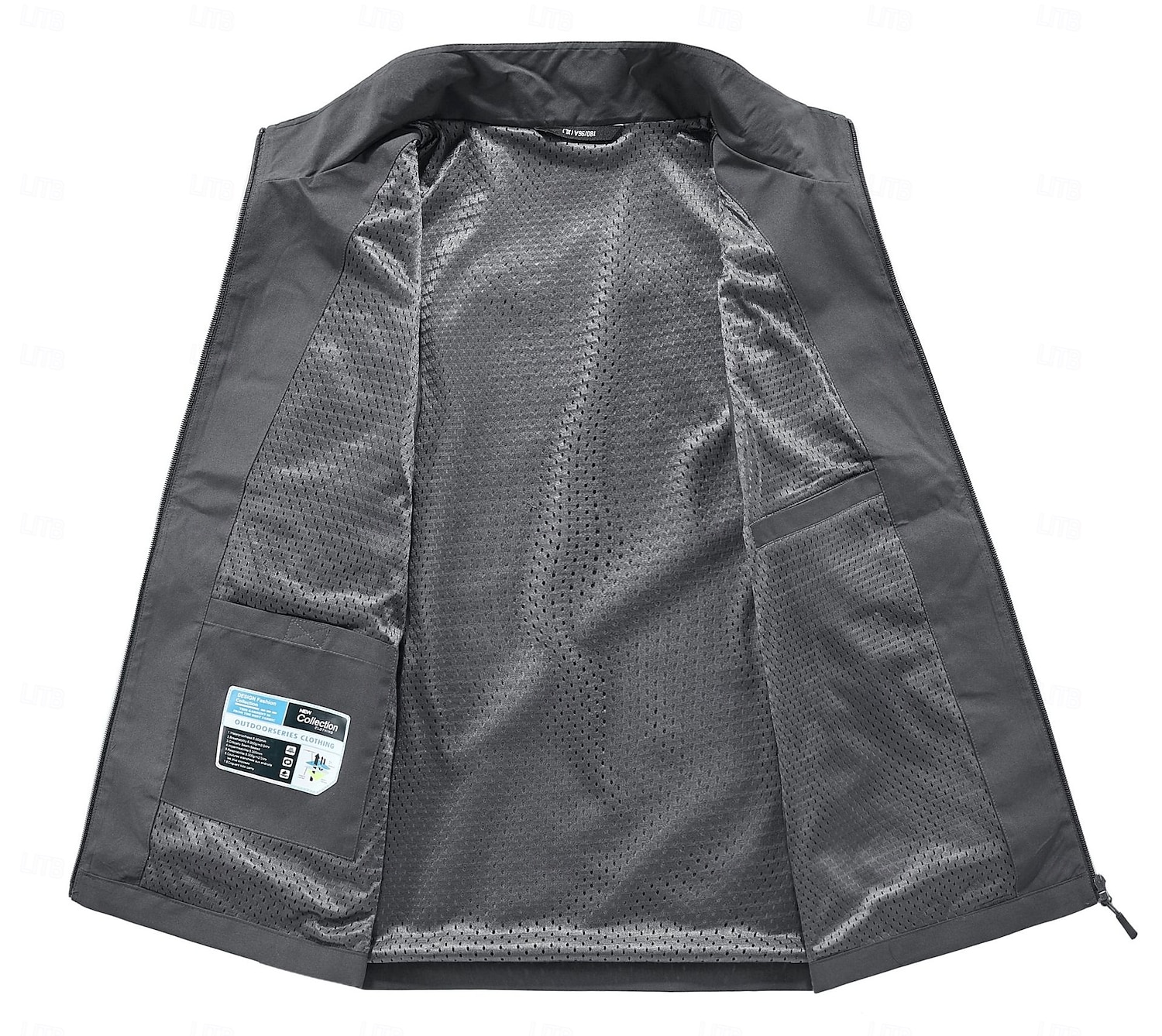 Hombre Chaleco al aire libre Chaqueta táctica Deporte Pesca Acampada y Senderismo Activo Primavera Otoño Multi bolsillo Multicapa Poliéster Táctico Cremallera Negro Azul Marino Caqui Verde Ejército 2025 - $41.99 –P9
