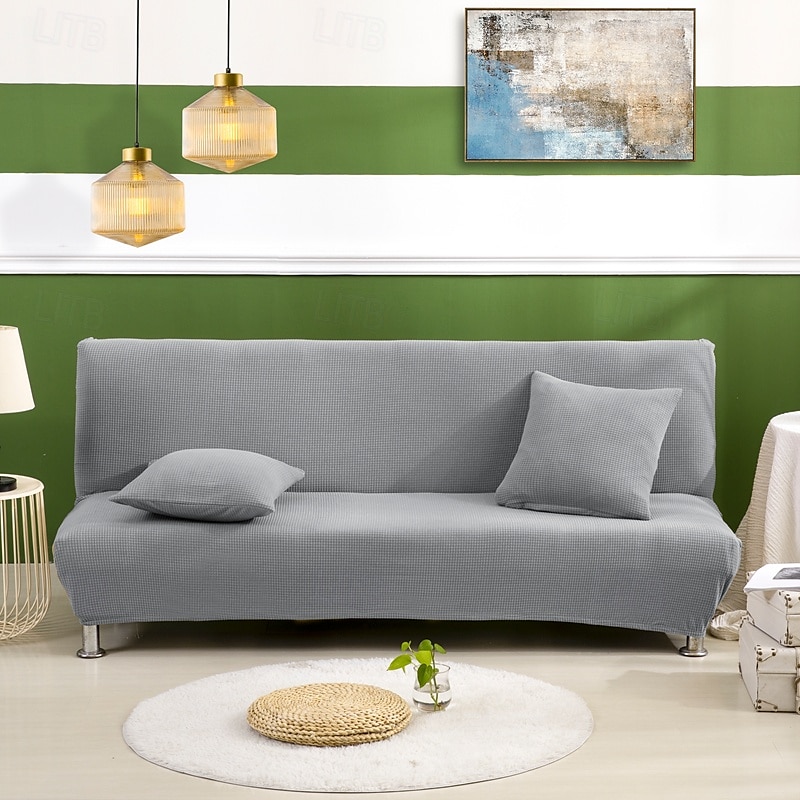 Capa de sofá-cama sem braços em tecido jacquard à prova d'água, decoração de ano novo, capa protetora elástica para banco de 2025 por $34.99 –P13