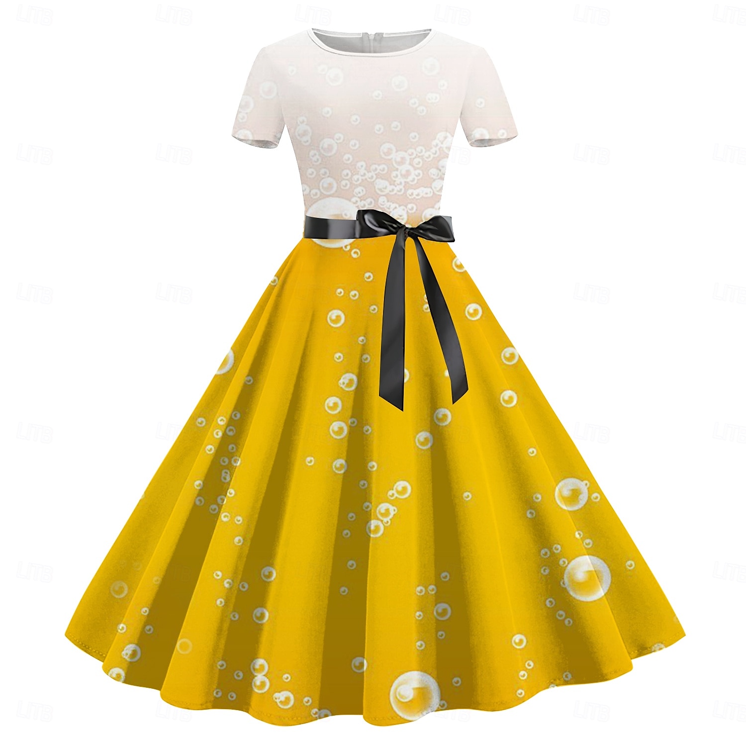 Платья баварский Мюнхен Немецкий Альпийский Графический для Жен. Взрослые 3D печать  для Карнавал Октоберфест Для вечеринок 2026 - $30.99 –P1