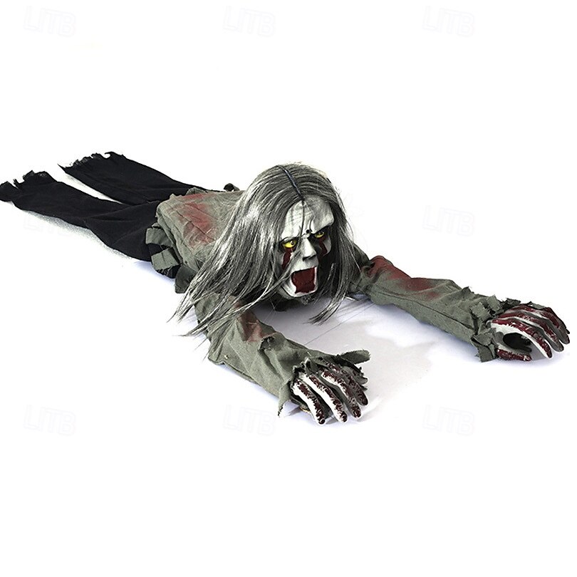 διακόσμηση για το Halloween έρποντα φάντασμα φωνή ηλεκτρικά στηρίγματα τρομακτική διάταξη 2025 - $97.99 –P6