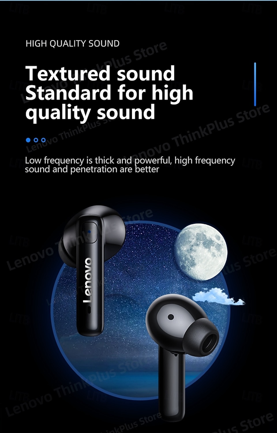 2025年 レノボ LP15 TWSトゥルーワイヤレスヘッドフォン 耳の中 Bluetooth 5.3 ステレオ 充電ボックス付き 内蔵マイク のために Apple Samsung Huawei Xiaomi MI 日常使用 旅行 サイクリング 携帯電話 コレクション – $27.99 –P2