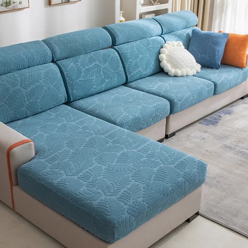 Copridivano universale resistente all'usura per animali domestici, copridivano elasticizzato in jacquard goffrato, adatto agli animali domestici, copridivano per mobili componibili multi-pezzo, fodera protettiva per uso domestico del 2025 a $28.99 –P16