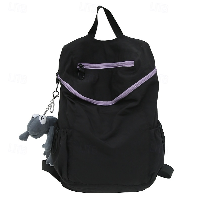 Homme Femmes Sac à Dos Cartable Sac à Dos Fonctionnel Sac à dos scolaire École Quotidien Camping & Randonnée Nylon Réglable Grande capacité Imperméable Fermeture éclair Noir Rose Claire Vert de 2025 ? $32.99 –P2