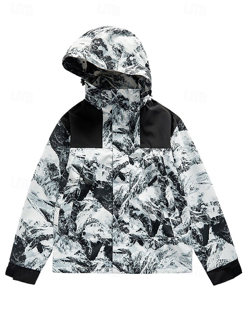 Męskie Kurtka Outdoorowa Kurtka Softshell Kurtka turystyczna Na wolnym powietrzu Wodoodporny Odporność na wiatr Ubrania turystyczne Ubrania turystyczne Wiosna Jesień Top Kemping / turystyka 2026 - $34.99 –P8
