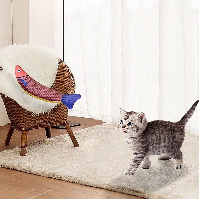 2025年 3個の噛むおもちゃ、インタラクティブなおもちゃ、キャットニップおもちゃ、耐久性のあるペットの運動、圧力を解放するペットのトレーニング、歯が生えるロープおもちゃ、猫の屋内屋外のペットの遊び用  コレクション – $21.99 –P2