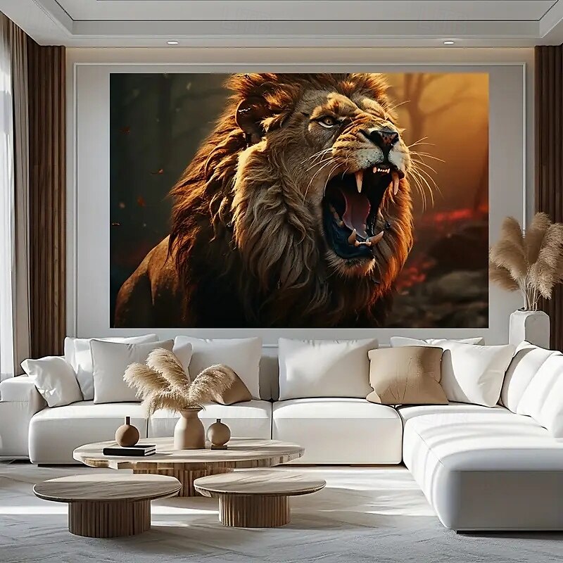 Print Rolled Canvas Prints - Abstract Animals Modern Traditional Art Prints 2025 - $10.49 –P5