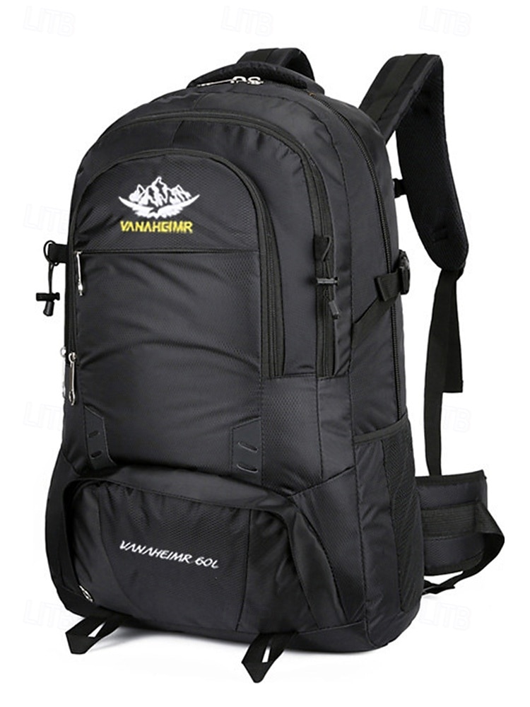 Men's Waterproof Hiking Backpack - Large Capacity Outdoor Travel Bag with Scratch-Resistant Fabric, Multiple Compartments, Ergonomic Straps for School, Camping, Hiking or Backpacking 2025 - $34.99 –P6