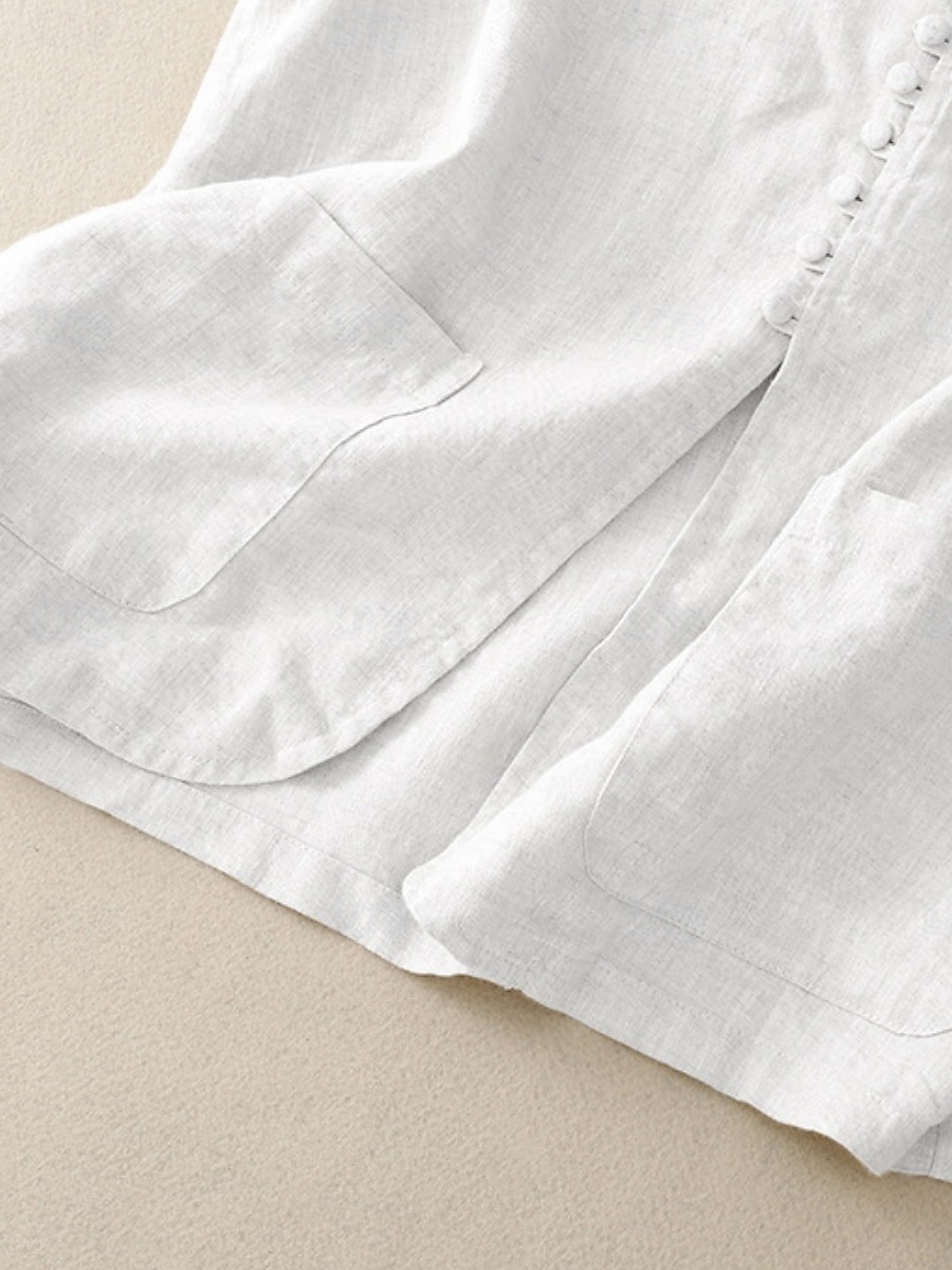 Per donna Gilet Confortevole Traspirante Tasca Bottoni Casual Semplice Vacanza Streetwear Casuale Abbigliamento quotidiano Monopetto Corto Scollo a V Vestibilità regolare Senza Maniche Capispalla del 2026 a $28.99 –P2