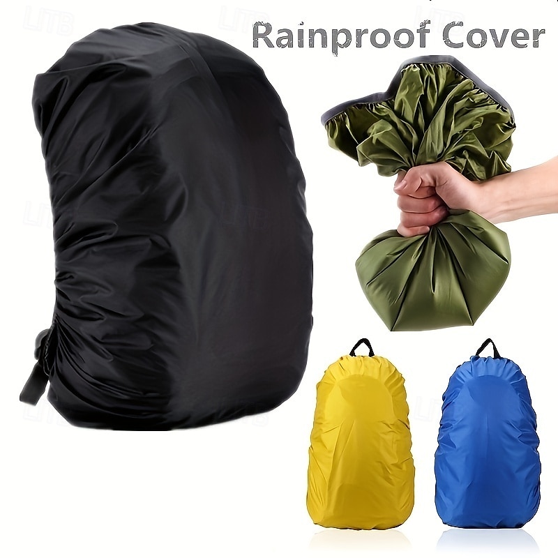 Zaino da esterno portatile e resistente, 1 zaino vivace con copertura, ideale per viaggi, campeggio e accessori sportivi, attrezzatura da campeggio del 2025 a $7.99 –P4