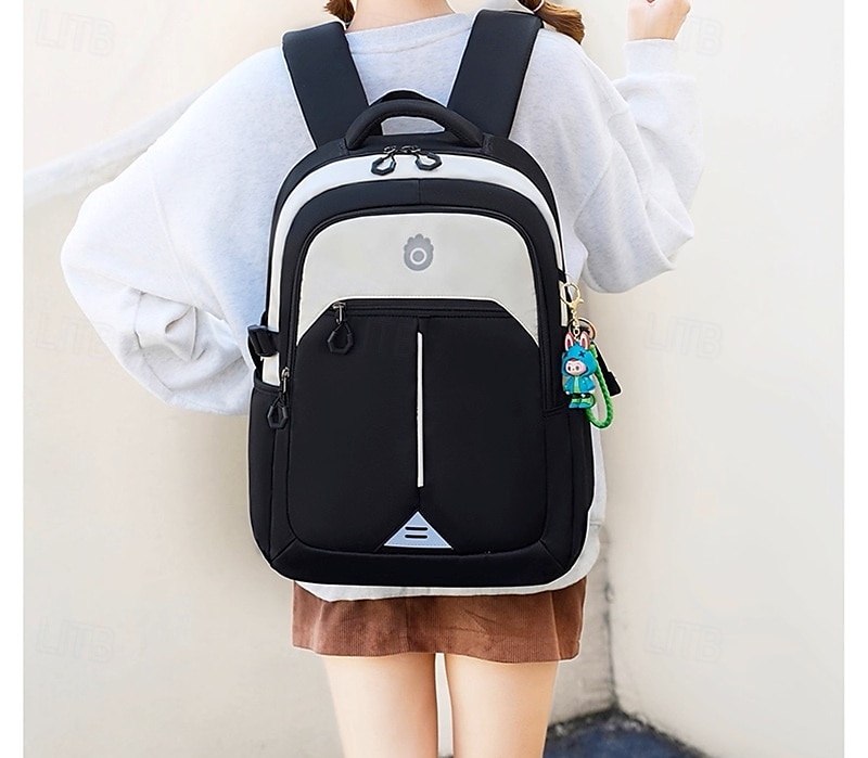 Enfant Garçons Fille Sac à Dos Cartable Sac à Dos Fonctionnel Sac à dos scolaire École Polyester Réglable Grande capacité Imperméable Fermeture éclair Noir Rose Claire Violet de 2025 ? $34.99 –P1