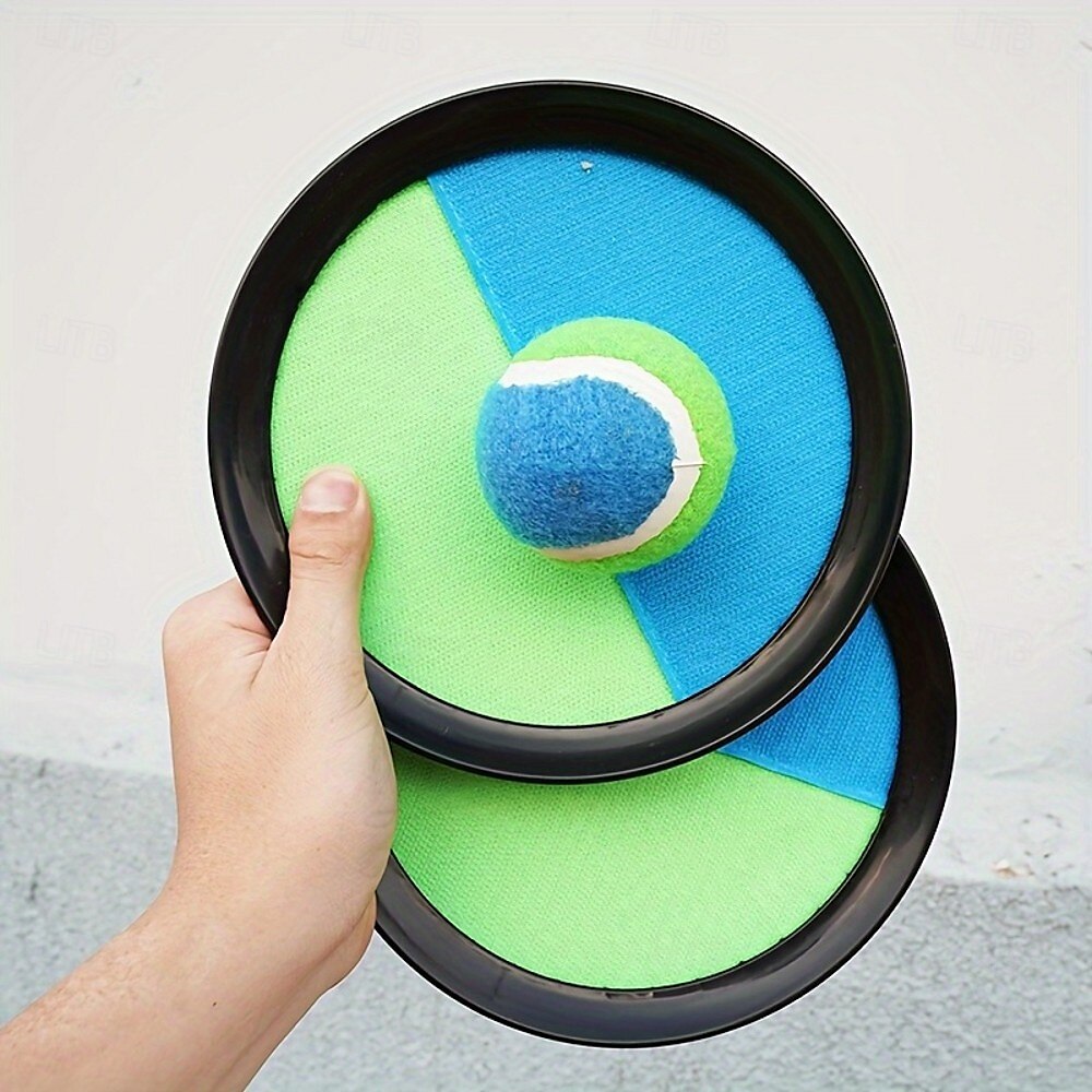 Set di gioco con palla appiccicosa con pagaia a ventosa, giocattolo colorato in plastica da lanciare e catturare per il divertimento in famiglia, attrezzatura sportiva interattiva all'aperto per del 2025 a $11.99 –P9