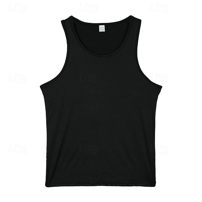 Hombre Camiseta sin mangas Chaleco Camisetas Interiores Camisa sin mangas Sin Mangas Cuello redondo Cuchara Verano Color sólido Plano Moda Básico Clásico 4 Piezas Calle Casual Deportes A B C Camiseta 2025 - $37.99 –P10