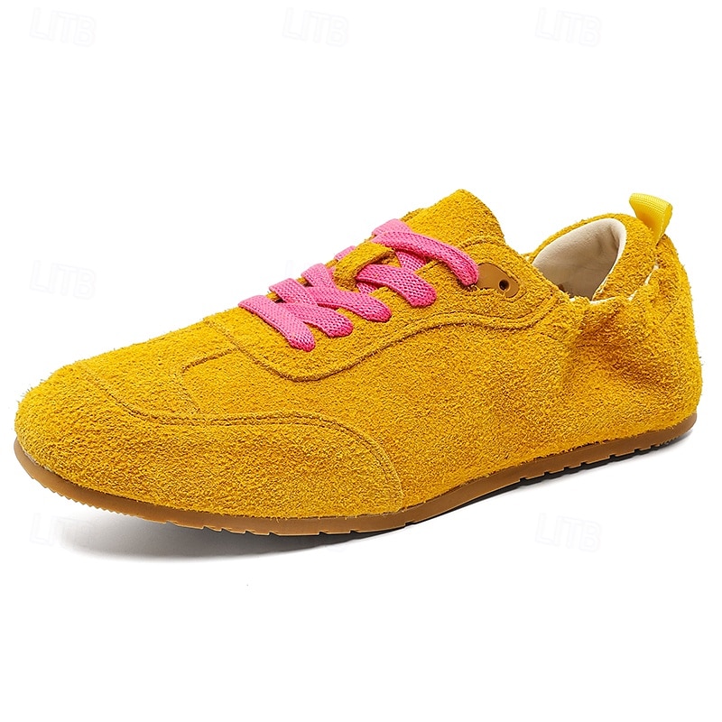 Baskets décontractées à lacets en daim vert pour hommes avec tige texturée et semelle souple, style urbain rétro pour un usage quotidien, des promenades le week-end et des sorties urbaines de 2025 ? $59.99 –P2