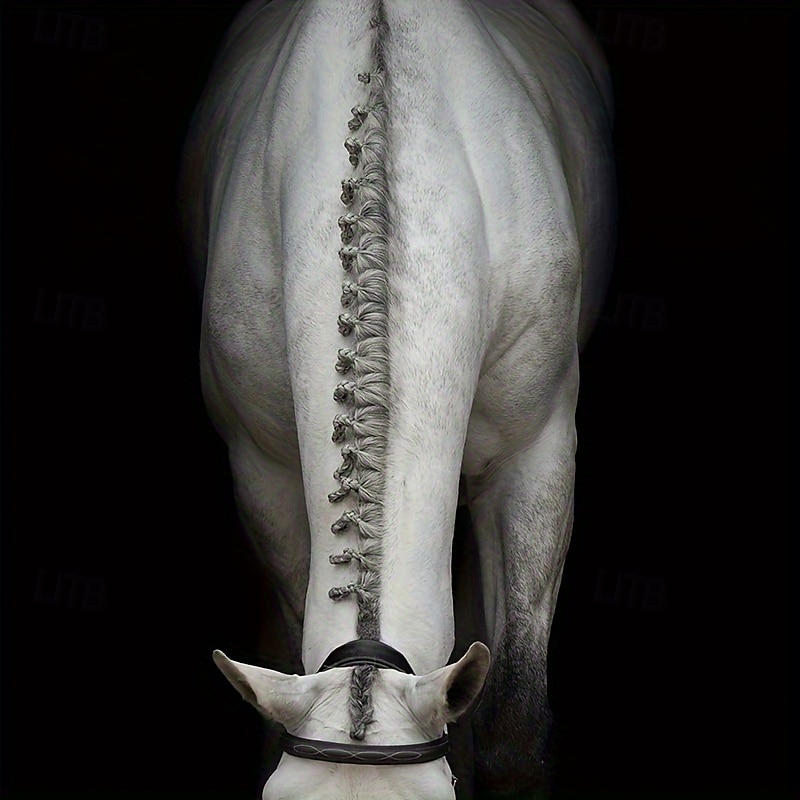 500 tendini per cavalli in silicone extra spessi e ad alta elasticità - criniera resistente &Fasce per la coda dei cavalli, accessori per legare i peli di cavallo bianchi e neri, fasce per fissare la del 2025 a $6.49 –P1