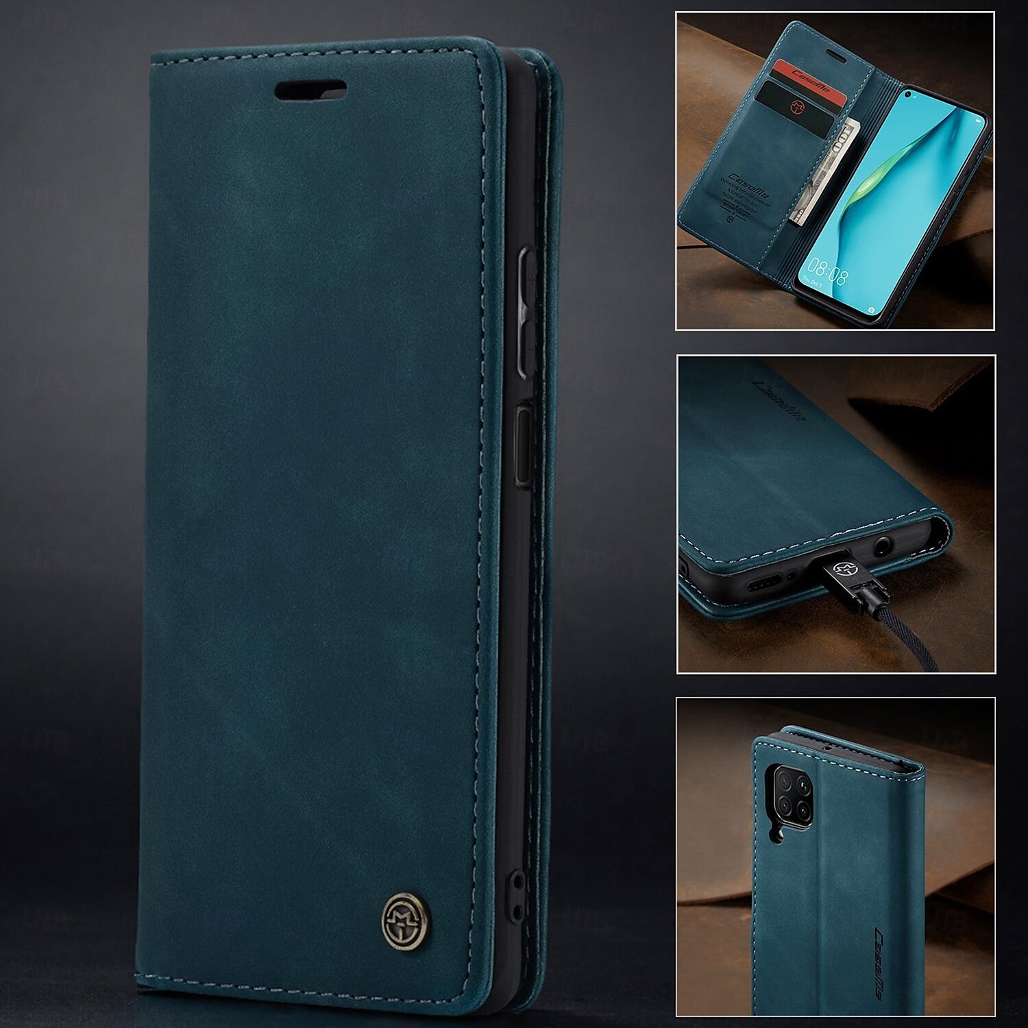 telefono Custodia Per Huawei P40 P30 P20 Mate 20 Pro Custodia Portafoglio Custodia a Flip Cavalletto Resistente agli urti TPU Pelle PU del 2025 a $12.99 –P15