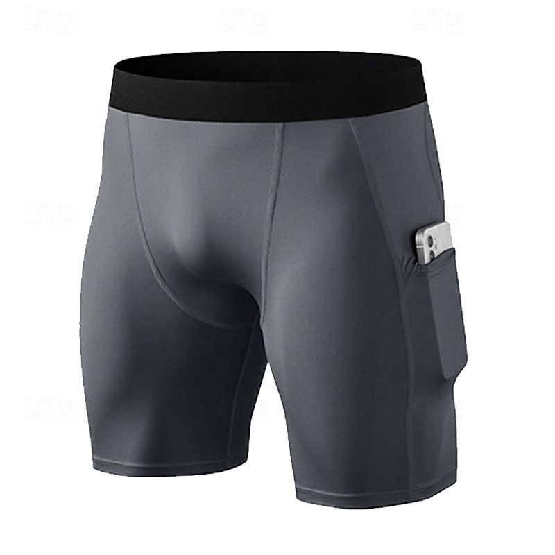 رجالي شورت للجري تجريب السراويل مع جيوب خصر عالي قيعان ملابس الرياضة الجمنازيوم اكتشف - حل سريع جاف متنفس الصالة الرياضية كرة السلة رياضية ملاءمة ضيقة ملابس رياضية ألبسة رياضية لون سادة أسود أبيض أحمر 2025 - $17.99 –P8