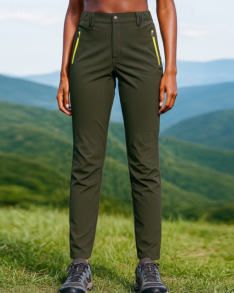 Női Planinarske hlače Vízálló nadrág Softshell nadrág Tavasz Ősz Külső Normál Vízálló Szélbiztos Alsók Zseb Fekete Kék Kempingezés és túrázás Futás S M L XL XXL 2026 - $24.99 –P4