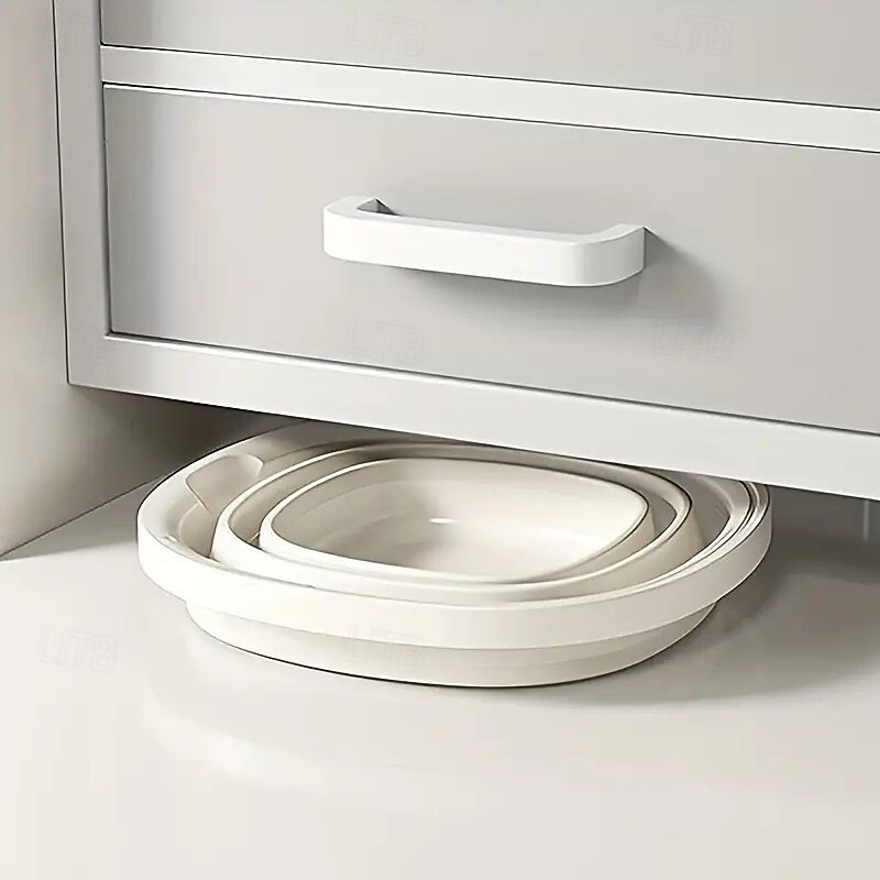 Składane, przenośne plastikowe wiadro – oszczędzające miejsce, o dużej pojemności, do użytku na zewnątrz, w samochodzie, na rybach, do prania, mycia, moczenia stóp, wielofunkcyjne, do przechowywania i 2026 - $21.69 –P7