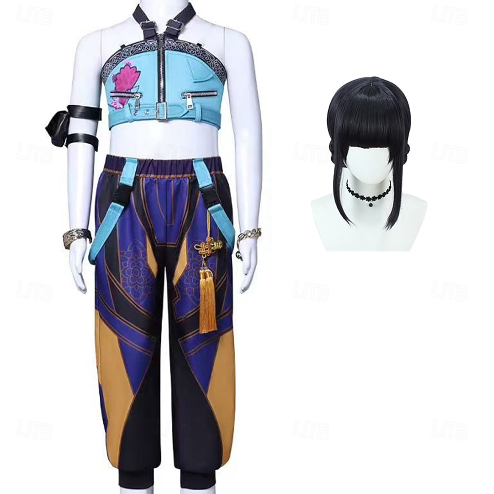 Lovci démonů z K-Popu Rúmí Zoey Cosplay kostým Cosplay Paruky Cosplay kostým Filmové kostýmy for Dívčí Dětské předvečer Všech svatých Den dětí Plesová maškaráda 2025 - $80.99 –P4