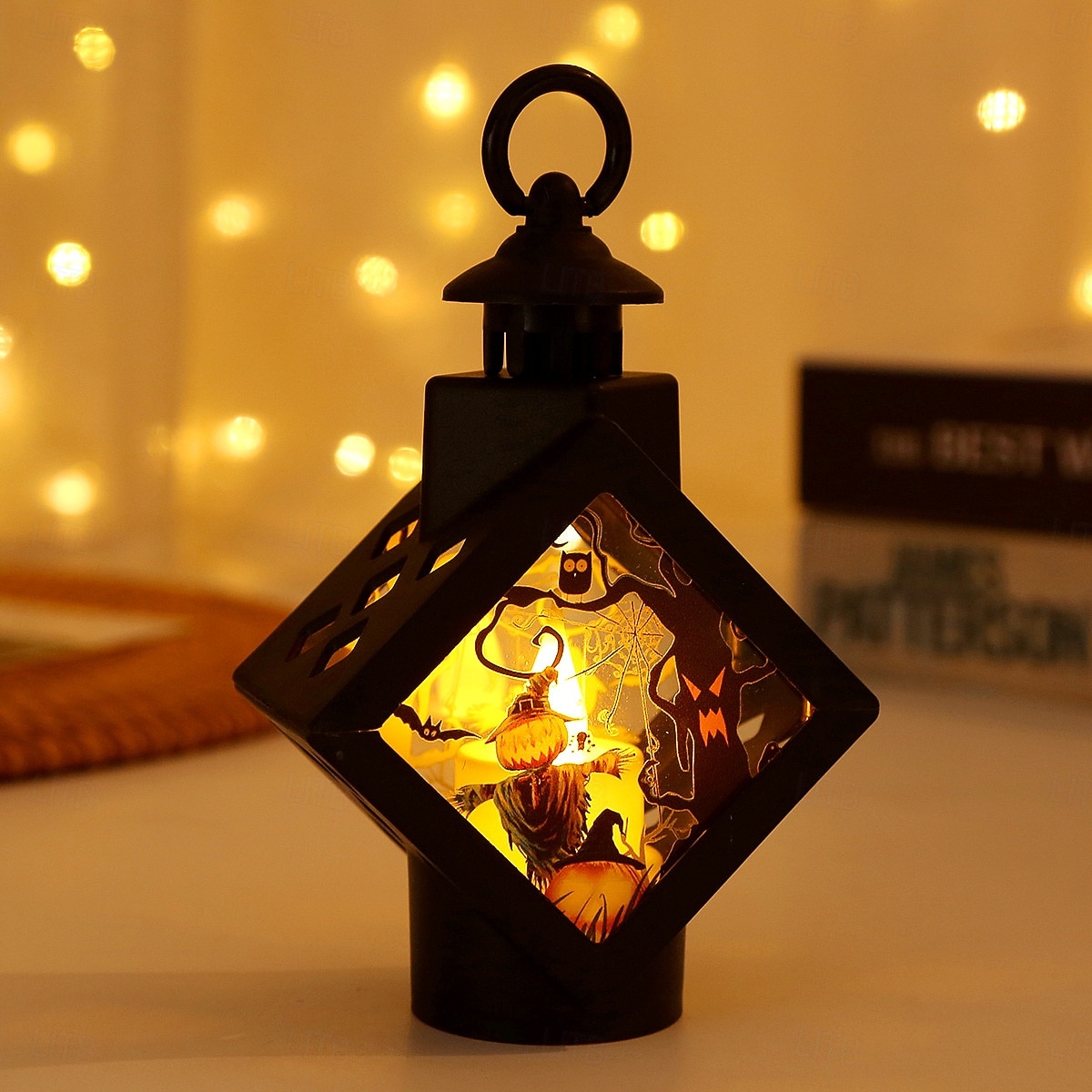 1 kpl 13,5 cm halloween led-kynttilä tuulivalo koriste halloween juhlatarvikkeet tunnelmakoriste valoriipus 2025 - $4.99 –P9