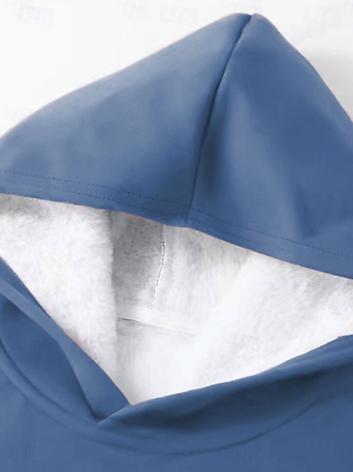 Femmes Quotidien Sweat à capuche manche longue À capuche Graphique Lettre Cordon de serrage Imprimé Occasionnel Quotidien Rose Claire Bleu Gris Automne Coupe Ample de 2025 ? $44.99 –P6