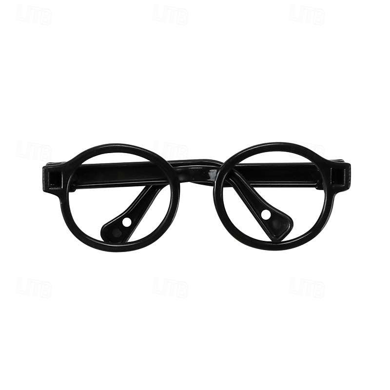6-pack glasögon för labubu-dockor, set med 5 minidockglasögon för 10-17 cm dockor utan linser för pysseldockor, kläder och accessoarer 2025 - $14.99 –P10