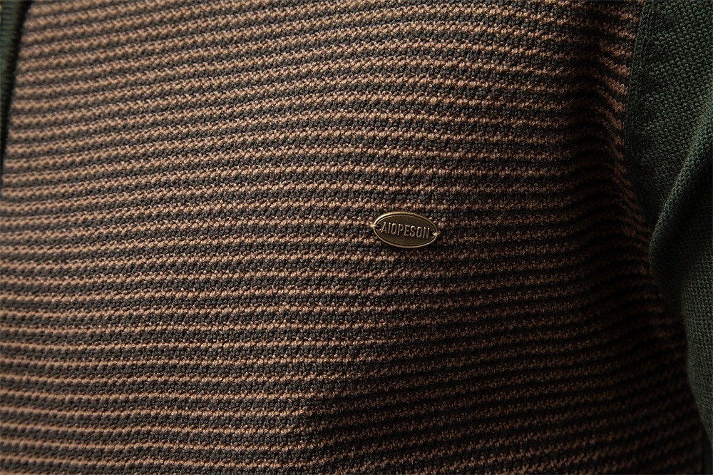 Herren Pullover Zopfmuster Stricken Normale Oberteile Halber Reißverschluss Farbblock Geometrisch Stehkragen Elegant Vintage Schule Urlaub Bekleidung Frühling Herbst Grün Armeegrün S M L 2026 - $53.99 –P21