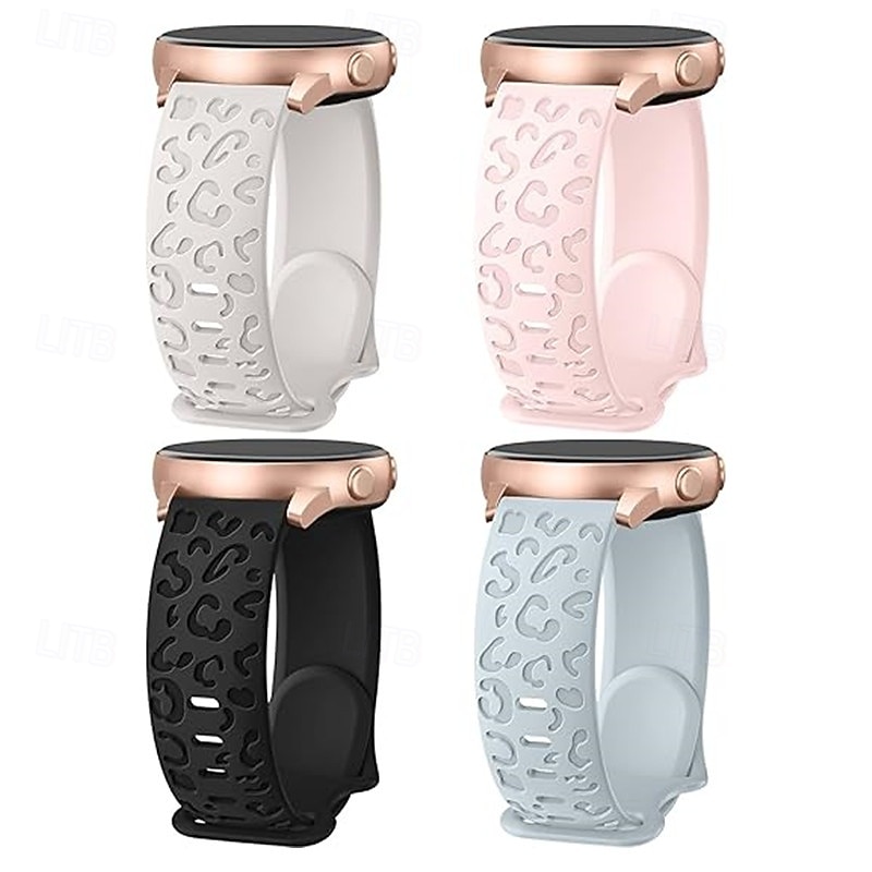 מארז 4 צפו בנד ל Garmin Samsung Amazfit Polar גישה S42 / S40 / S12 GTS 4,4mini, 3,2,2mini, 2e, GTR 42mm, Bip U Pro, U, 3 Pro, 3, S lite, S, lite Watch 8/7/6/5/4 40/44mm, Watch 6 Classic 43mm, Watch 4 2026 - $16.99 –P9