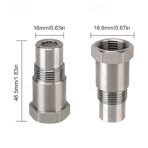 Адаптер для датчика кислорода для внедорожных условий, кислородный датчик O2 M18x1.5 для внедорожного катализатора, автозапчасти CSV 2025 - $14.99 –P10