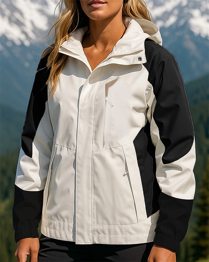 Mulheres Jaqueta Softshell Jaqueta de Trilha Jaqueta Hardshell Ao ar livre Prova-de-Água A Prova de Vento Roupas de caminhada Roupas de caminhada Primavera Outono Jaqueta Caça Pesca Alpinismo Retalhos de 2025 por $32.99 –P6