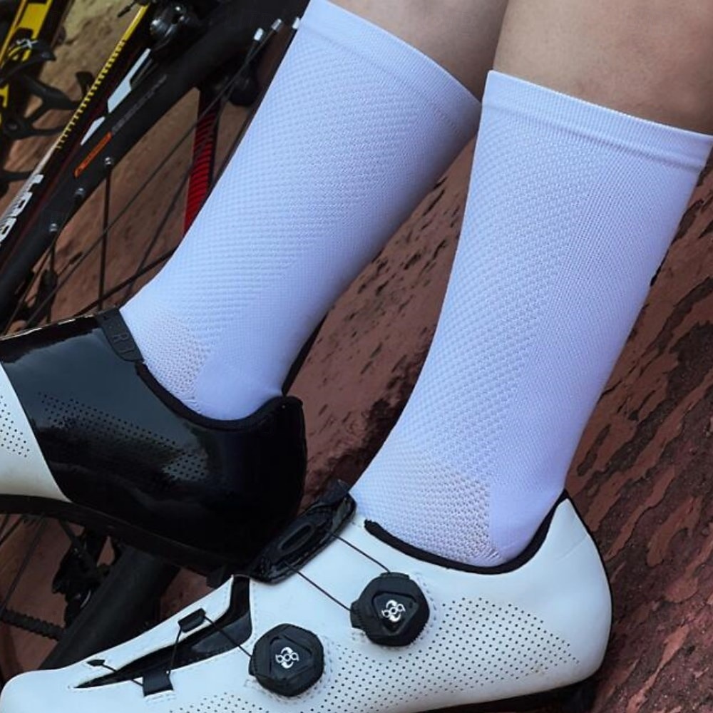 Calcetines Calcetines Ciclismo Calcetines de bicicleta Calcetines deportivos Calcetines atléticos Camping / Senderismo Senderismo Ejercicio al Aire Libre Bicicleta / Ciclismo Alta elasticidad Cómodo 2025 - $13.19 –P2