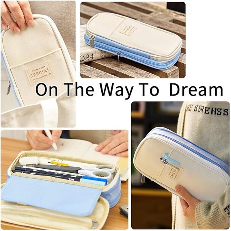 Big Capacity Pencil Pen Case Office College School Large Storage High Capacity Bag Pouch Holder Box 2026 - $15.99 –P7