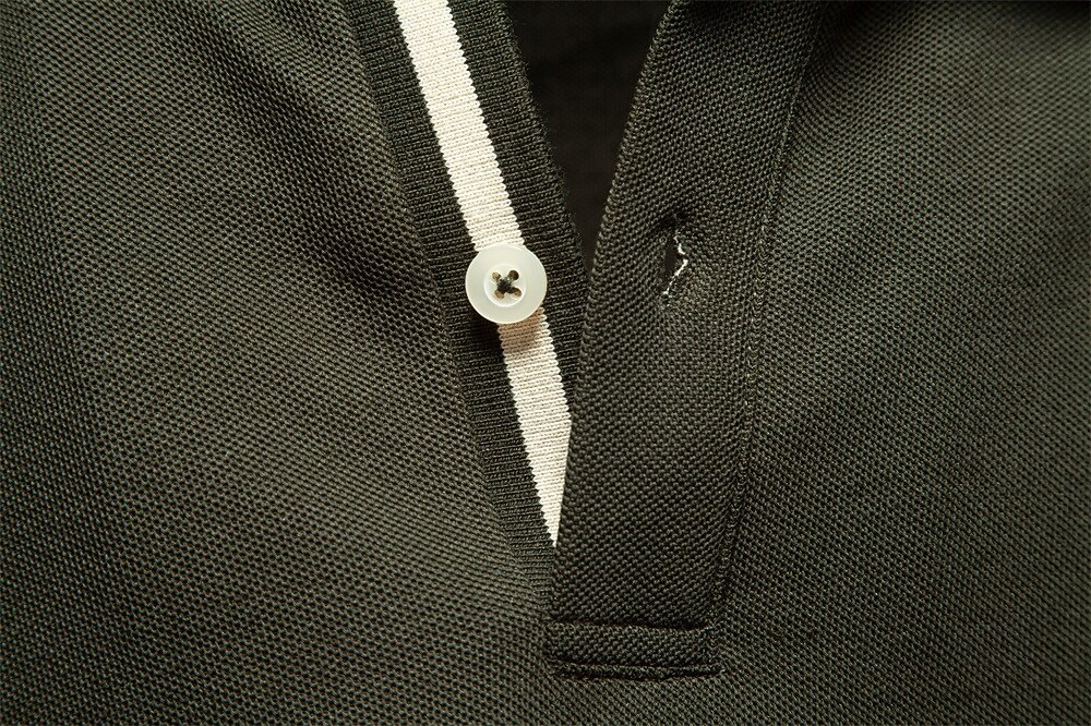 Herre Polo Arbeid Virksomhet Aftæpning Langermet Fritid Bekvem عادي Broderi Fargeblokk Alle årstider Normal Svart Hvit Mørk Marineblå Militærgrønn Lyseblå Polo 2026 - $21.99 –P30