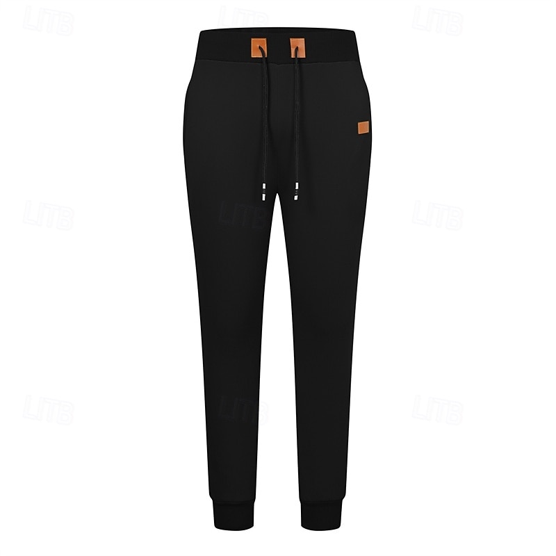 Per uomo Pantaloni in Pile Pantaloni da tuta Joggers Pantaloni invernali Pantaloni Coulisse Tasca Elastico in vita Semplice Comodità Caldo Sport all'Aperto Quotidiano Moda Casual Nero Giallo del 2025 a $21.99 –P3