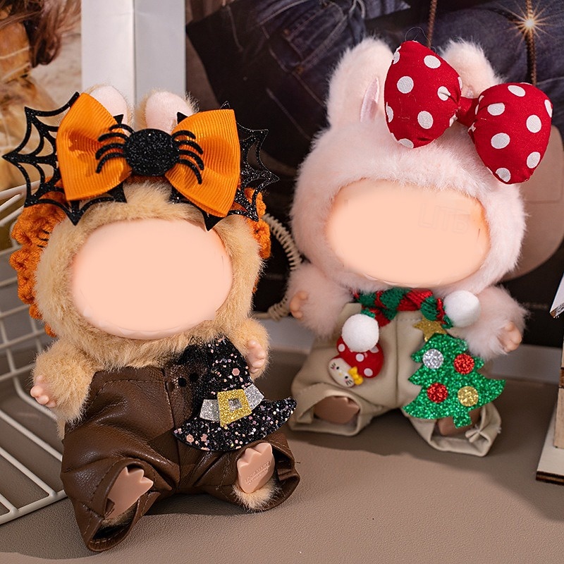 docka halloweenkläder dockkläder set söta kostymer och kläder tillbehör till 6,69 tum docka (ingen docka) 2025 - $24.99 –P6