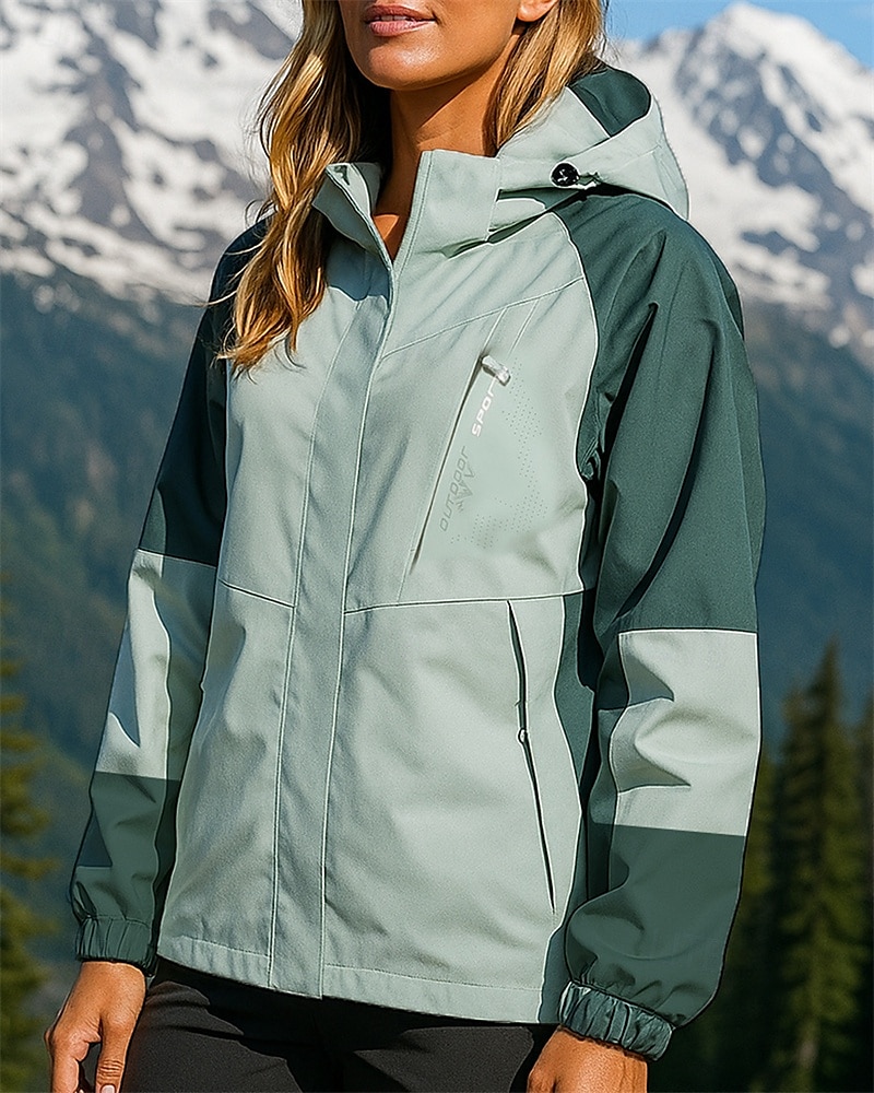 Mulheres Jaqueta Softshell Jaqueta de Trilha Jaqueta Hardshell Ao ar livre Prova-de-Água A Prova de Vento Roupas de caminhada Roupas de caminhada Primavera Outono Jaqueta Caça Pesca Alpinismo Retalhos de 2025 por $32.99 –P3