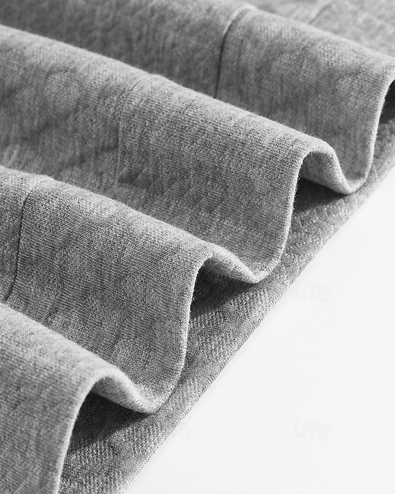 Herre Genser Svart Hvit Navyblå Kakifarget Grå V-hals Fargeblokk Jacquardvevnad Lapper Sport & Utendørs Daglig Ferie Polyester Gatemote Grunnleggende Fritid Vår Høst Klær Gensere Gensere 2025 - $24.99 –P7