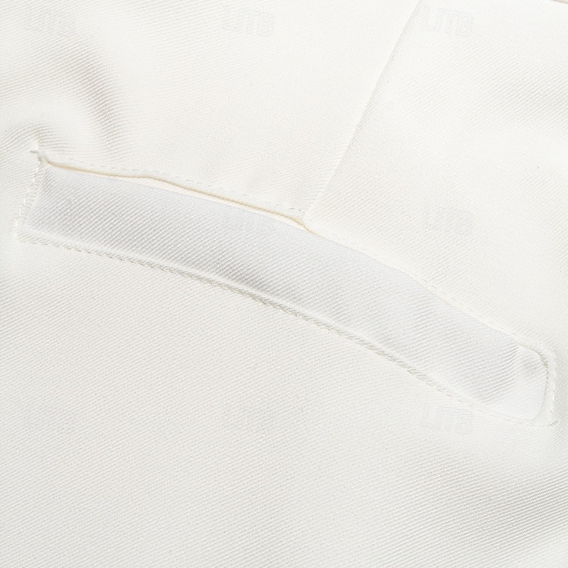 Herren Anzughose Hose Fronttasche Gerader Schnitt Einfach Komfort Atmungsaktiv Volle Länge Formell Hochzeit Geschäft Mode Klassicher Stil Lässiger Schnitt Schwarz Weiß Unelastisch 2025 - $29.99 –P4