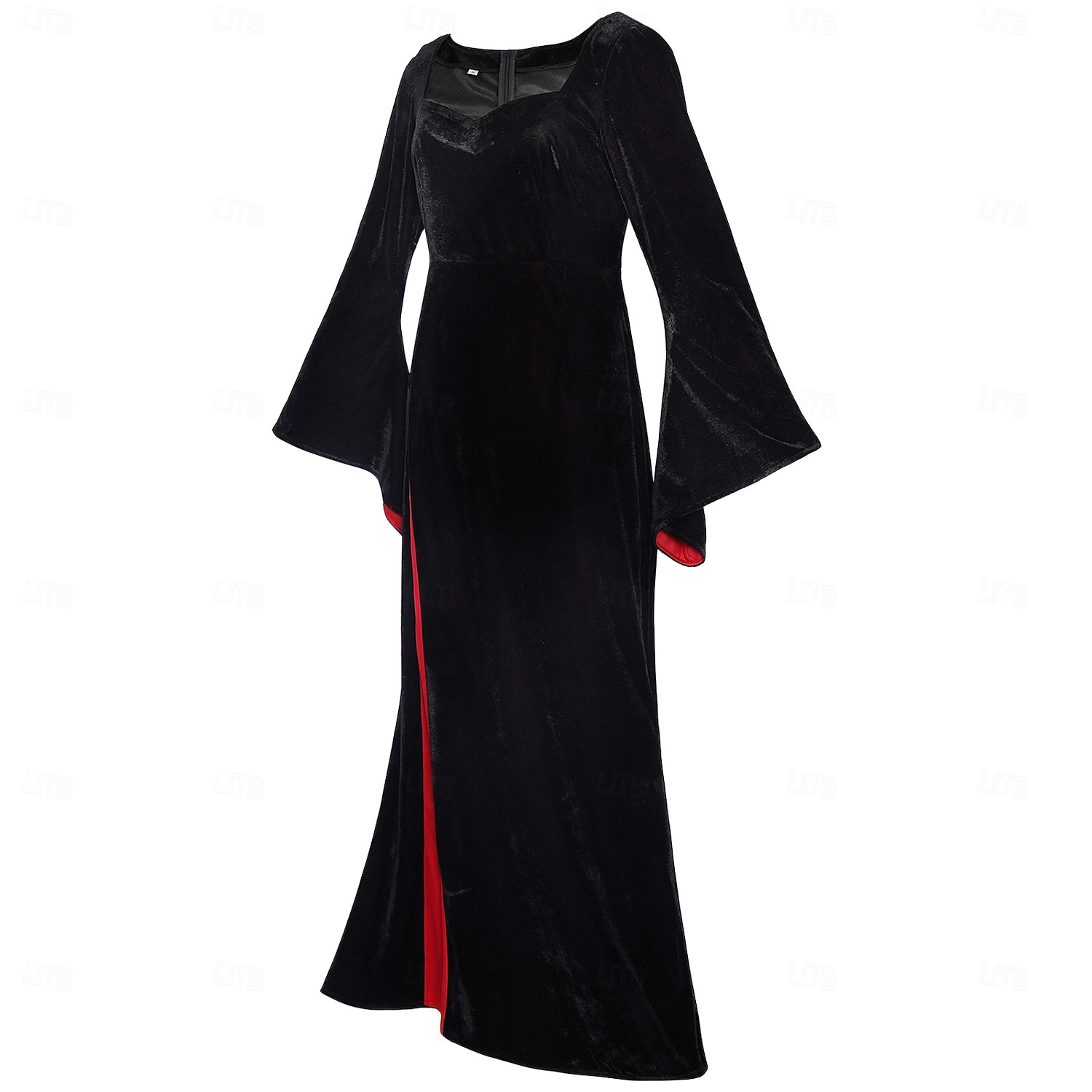 Horror gótico Academia oscura Vestidos Disfraz Vestido llamativo Cosplay for Mujer Adultos Víspera de Todos los Santos Carnaval Rendimiento Fiesta Disfraces educativos 2026 - $65.99 –P2