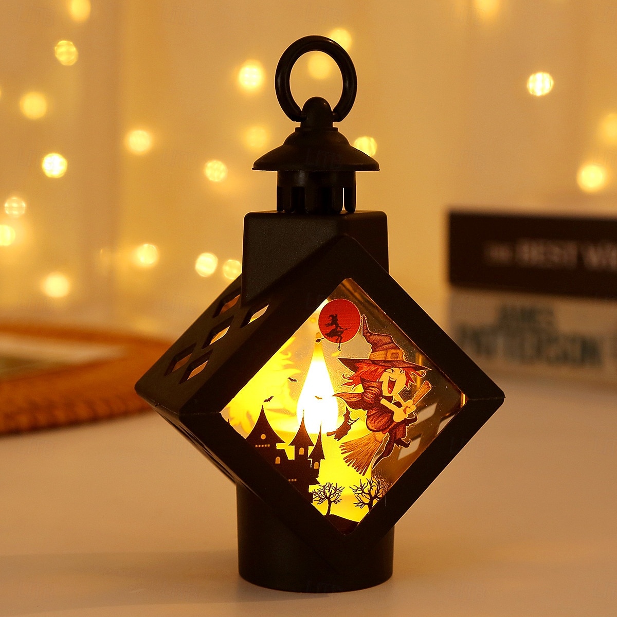 1 kpl 13,5 cm halloween led-kynttilä tuulivalo koriste halloween juhlatarvikkeet tunnelmakoriste valoriipus 2025 - $4.99 –P3