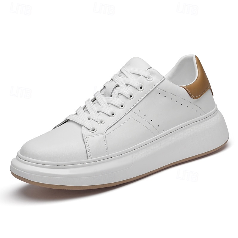 Vita herrsneakers - stilren och mångsidig, för aktiva herrar inom sport och vardagsbruk 2025 - $54.99 –P1